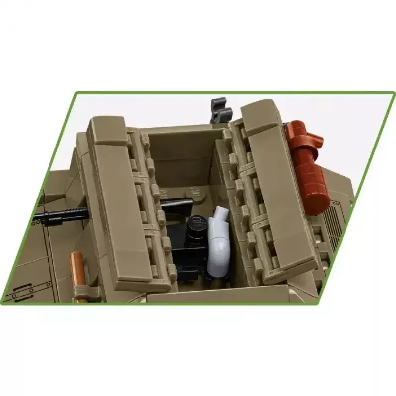 Cobi Blocks Tankette TK-3 konstruktoriaus rinkinys — 323 detalės