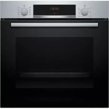 Bosch Serie 4 HBA534ES3 orkaitė 71 l 3400 W Juoda, Nerūdijantis plienas