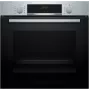 Bosch Serie 4 HBA534ES3 orkaitė 71 l 3400 W Juoda, Nerūdijantis plienas