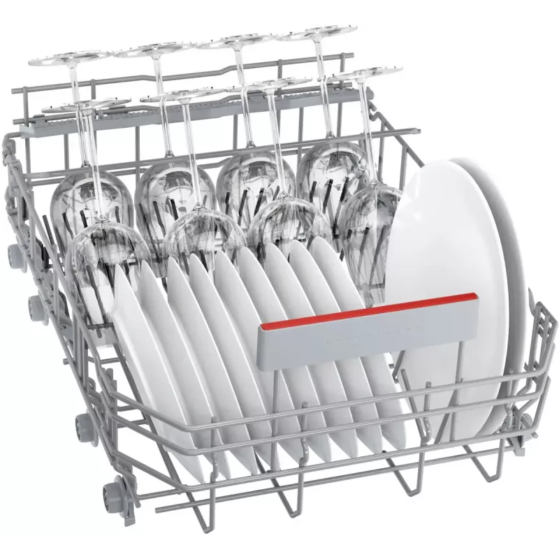 Įmontuojama indaplovė Bosch Serie 4 SPV4HMX49E — Slimline 45 cm, 10 komplektų, 44 dB, 6 programos