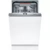 Įmontuojama indaplovė Bosch Serie 4 SPV4HMX49E — Slimline 45 cm, 10 komplektų, 44 dB, 6 programos