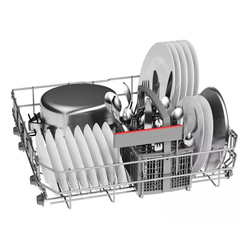 Įmontuojama indaplovė Bosch SMV4ETX08E — 13 komplektų, 44 dB, pilno dydžio 60 cm, energijos klasė B