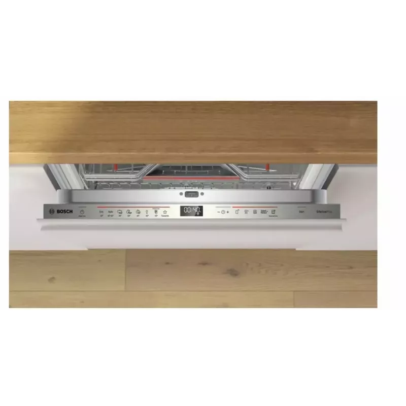 Įmontuojama indaplovė Bosch SMD6ECX12E, 12 indų komplektų, 44 dB