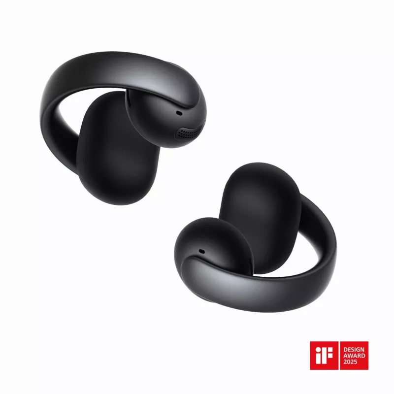 ANKER ausinės - Soundcore Aeroclip - Juoda