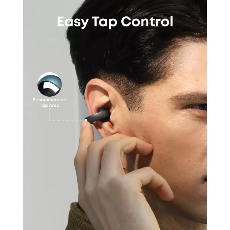 ANKER ausinės - Soundcore Aeroclip - Juoda
