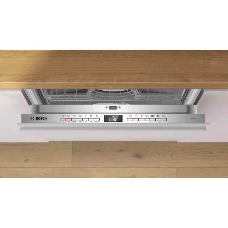Bosch Serie 4 SMV4HVX07E indaplovė Visiškai įmontuojama 14 stalų įrankių komplektų