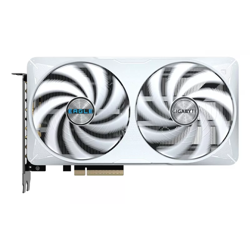 GIGABYTE GeForce RTX 5060 Ti EAGLE OC ICE 16G Vaizdo plokštė - 16GB GDDR7, 128bit, PCI-E 5.0, 2617MHz pagrindinis dažnis, 3 x DisplayPort, 1 x HDMI, GV-N506TEAGLEOC ICE-16GD