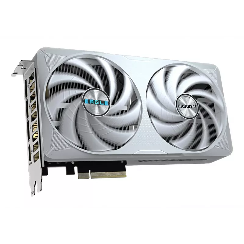 GIGABYTE GeForce RTX 5060 Ti EAGLE OC ICE 16G Vaizdo plokštė - 16GB GDDR7, 128bit, PCI-E 5.0, 2617MHz pagrindinis dažnis, 3 x DisplayPort, 1 x HDMI, GV-N506TEAGLEOC ICE-16GD