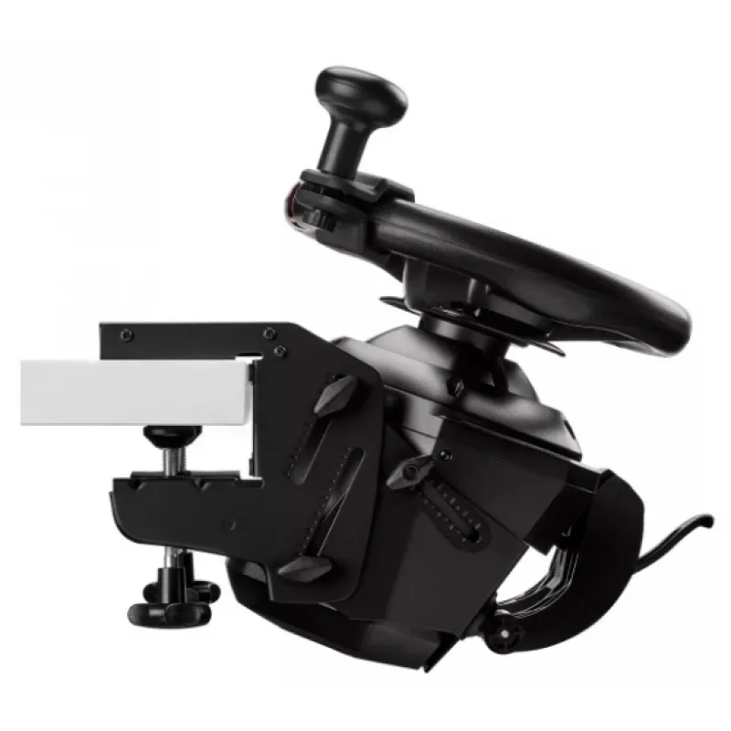 Thrustmaster T128-P Juodas USB Vairas + Pedalai Analoginis PC, PlayStation 4, PlayStation 5