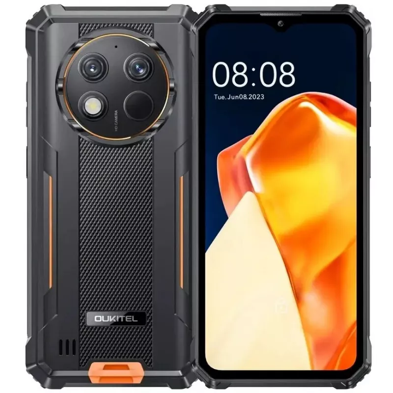 Išmanusis telefonas Oukitel G1 6,52 colio 6/256 GB oranžinis