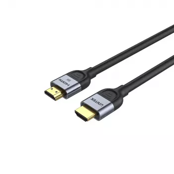HDMI kabelis UNITEK C11086GY01-1M 1m 2.1 48 Gbit/s Juoda Pilka