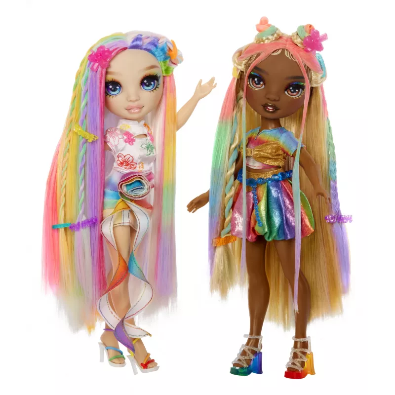 Rainbow High Hair Chalk & Style Doll- Amaya (Rainbow)