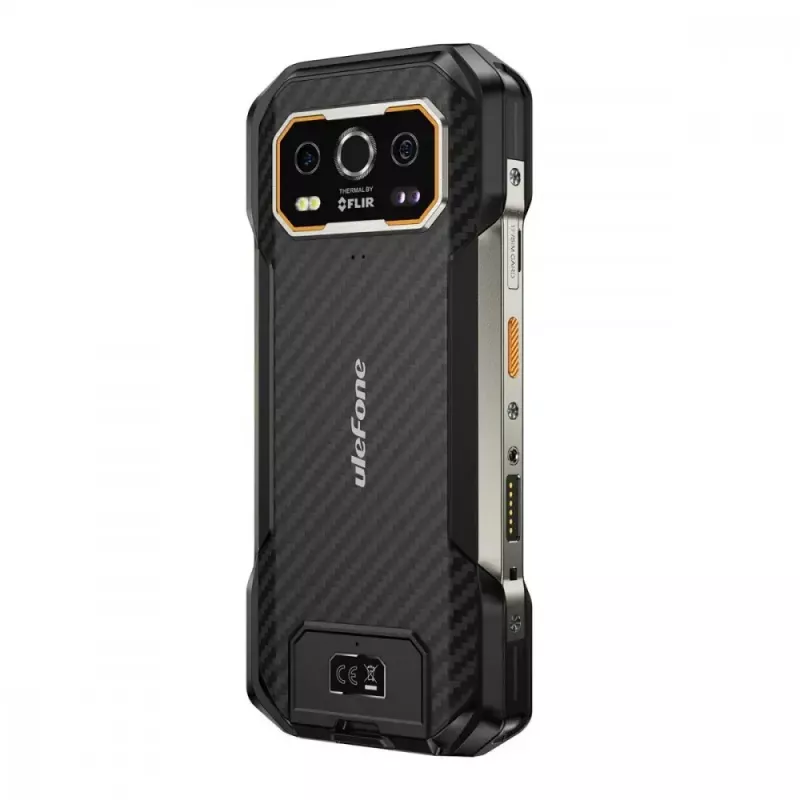 Išmanusis telefonas UleFone Armor 27T 6.58 col. 12 GB RAM 256 GB juodas, energijos klasė A