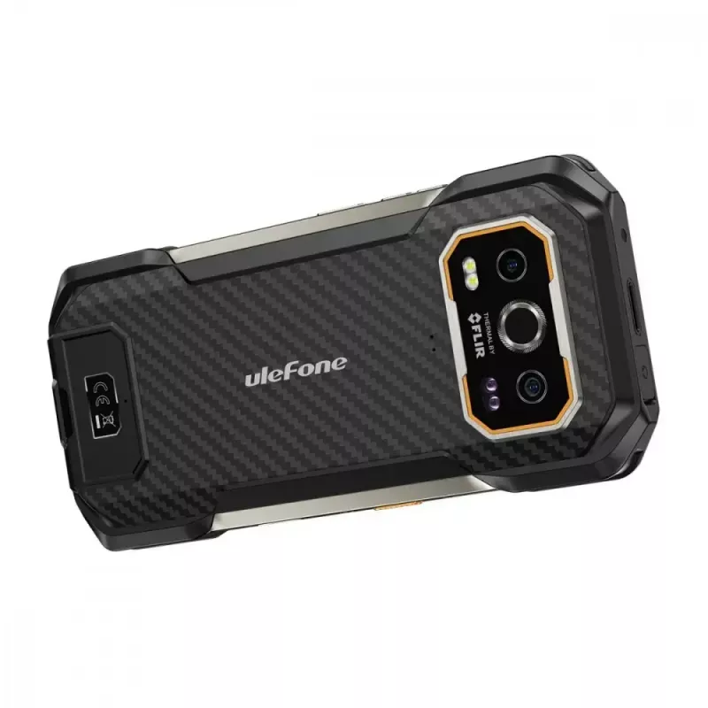Išmanusis telefonas UleFone Armor 27T 6.58 col. 12 GB RAM 256 GB juodas, energijos klasė A