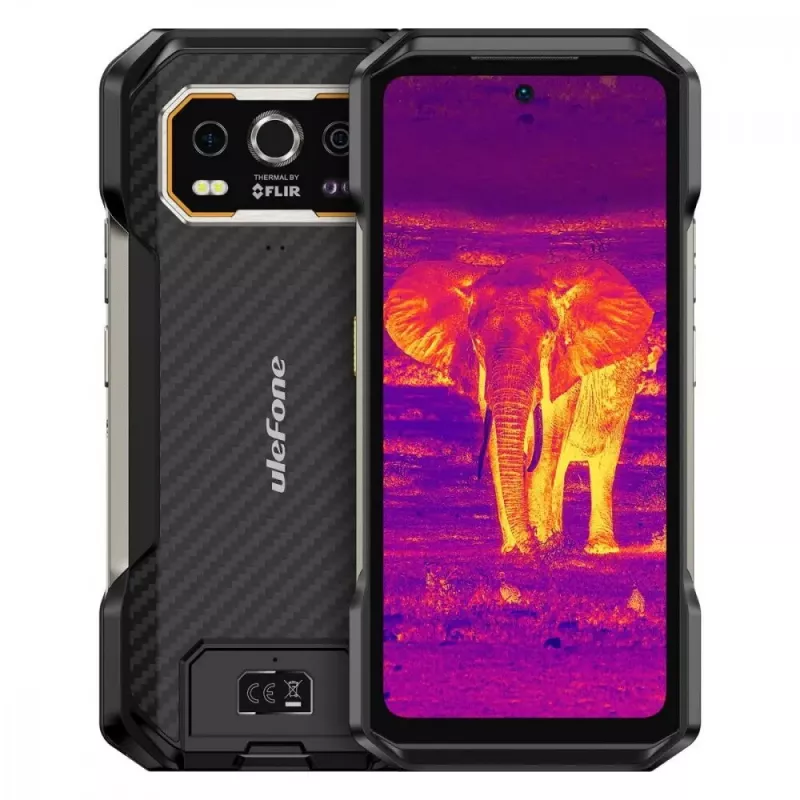 Išmanusis telefonas UleFone Armor 27T 6.58 col. 12 GB RAM 256 GB juodas, energijos klasė A