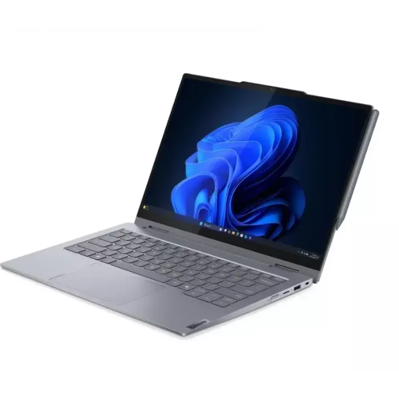 Nešiojamas kompiuteris Lenovo ThinkBook 14 G5 2in1 14.0 col. Ultra 5 225U 16GB 512GB INT W11Pro Touch Luna Grey