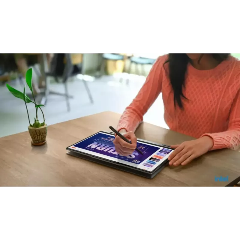 Nešiojamas kompiuteris Lenovo ThinkBook 14 G5 2in1 14.0 col. Ultra 5 225U 16GB 512GB INT W11Pro Touch Luna Grey