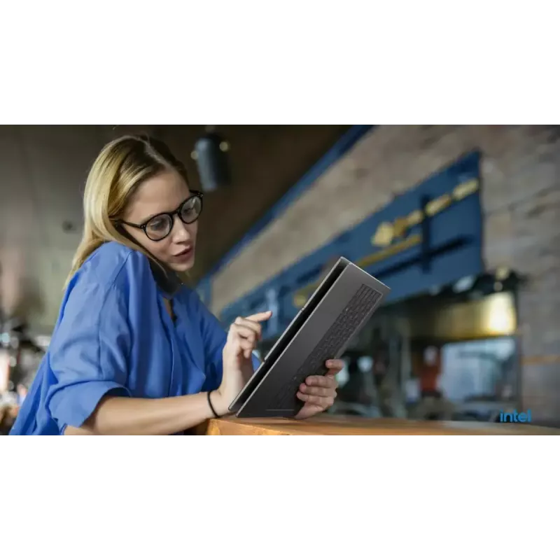 Nešiojamas kompiuteris Lenovo ThinkBook 14 G5 2in1 14.0 col. Ultra 5 225U 16GB 512GB INT W11Pro Touch Luna Grey