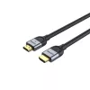 HDMI kabelis UNITEK C11086GY01-3M 3m 2.1 48 Gbit/s Juoda Pilka