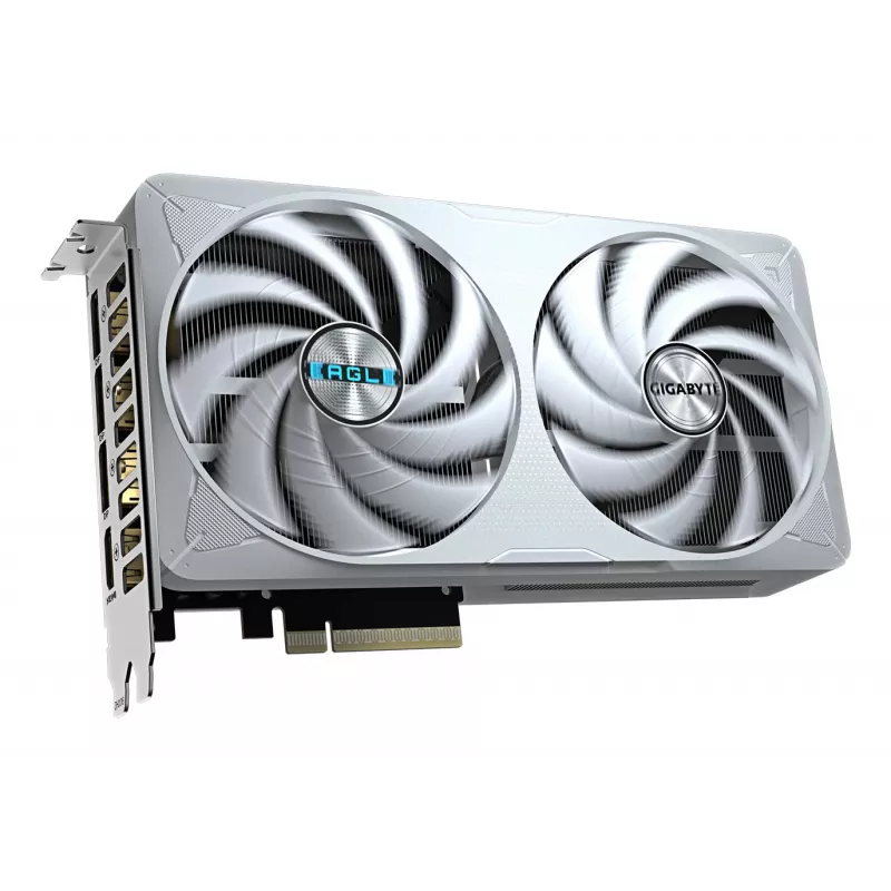 GIGABYTE GeForce RTX 5060 Ti EAGLE OC ICE 8G vaizdo plokštė - 8GB GDDR7, 128bit, PCI-E 5.0, 2617MHz branduolio dažnis, 3 x DisplayPort, 1 x HDMI, GV-N506TEAGLEOC ICE-8GD