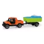 Žaislinis sunkvežimis LEGO Lena 01633 — metalinė žaidimo transporto priemonė nuo 2 metų, įvairiaspalvis