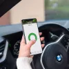 Priedas garažo vartų atidarytuvui Yale Smart Opener Wireless Bluetooth, juoda/pilka, 50×50×32 mm