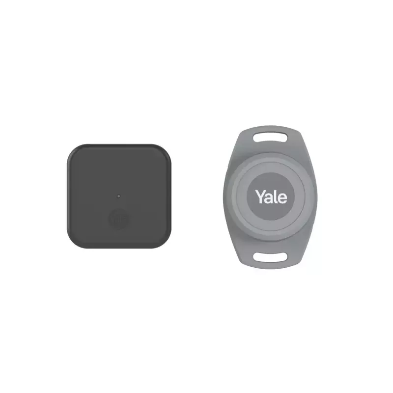 Jutiklis ir magnetas Yale 05/102330/BW — 2400 MHz, juoda/pilka, 40×3×20 mm