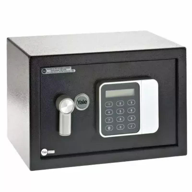 Laisvai stovintis seifas Yale YSG/250/DB2 — Plienas, Kombinacinė spyna, 16 l, Juoda, Grindų/sienos tvirtinimas