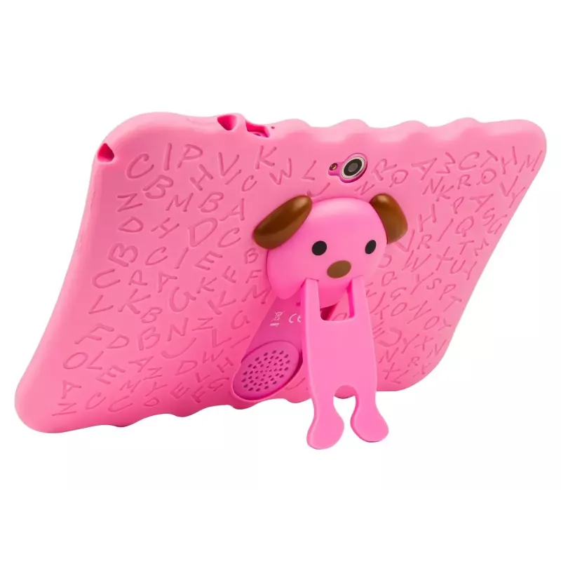 Planšetinis kompiuteris BLOW KidsTAB7 V2, 7" 1280x800, A133 1,5 GHz, 4 GB RAM, 32 GB, Android 14, su dėklu, rožinis