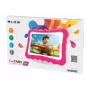 Planšetinis kompiuteris BLOW KidsTAB7 V2, 7" 1280x800, A133 1,5 GHz, 4 GB RAM, 32 GB, Android 14, su dėklu, rožinis