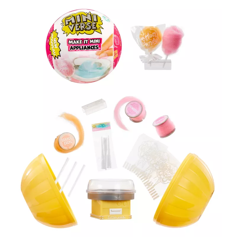 Miniverse MGA's - Make It Mini Appliances Series 2 PDQ, 8 m., Daugiaspalvis, Plastikas