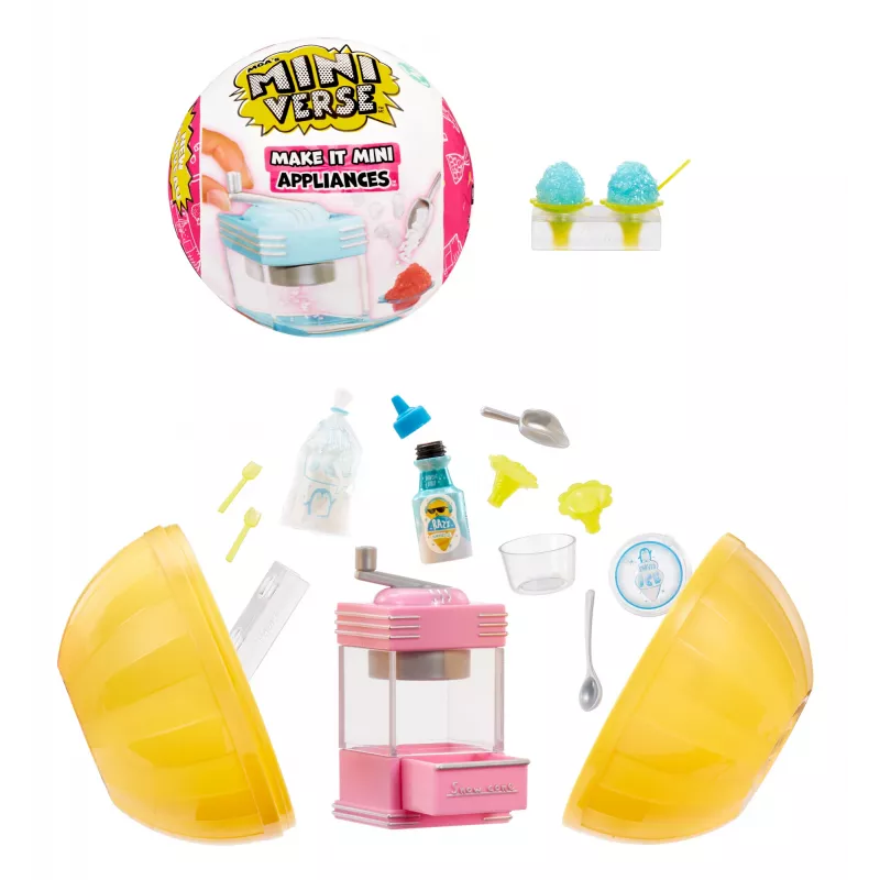Miniverse MGA's - Make It Mini Appliances Series 2 PDQ, 8 m., Daugiaspalvis, Plastikas