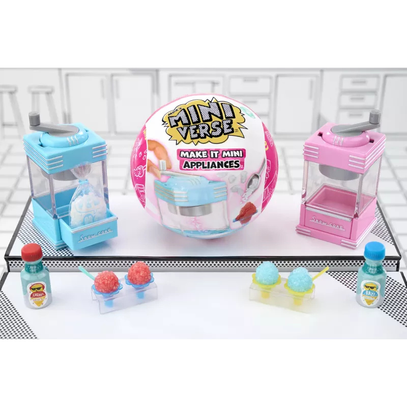 Miniverse MGA's - Make It Mini Appliances Series 2 PDQ, 8 m., Daugiaspalvis, Plastikas