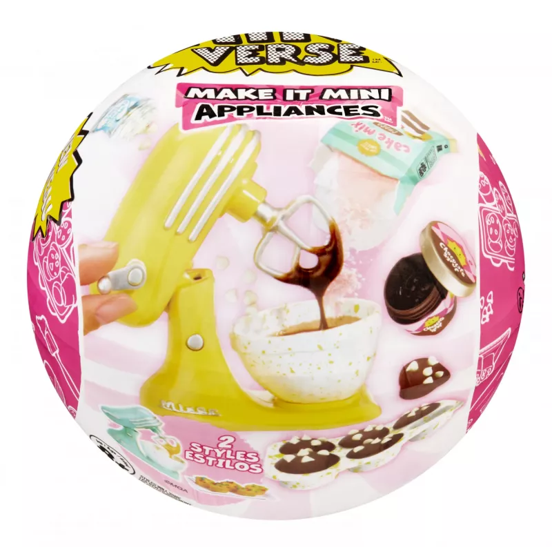 Miniverse MGA's - Make It Mini Appliances Series 2 PDQ, 8 m., Daugiaspalvis, Plastikas