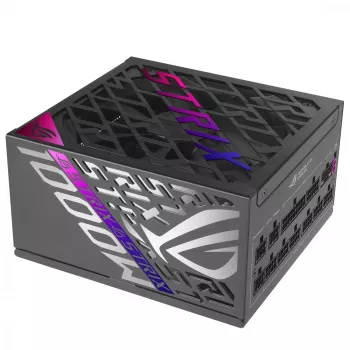 ASUS ROG STRIX-1000P-GAMING maitinimo blokas 1000 W 20+4 kontaktų ATX ATX juodos, sidabrinės spalvos
