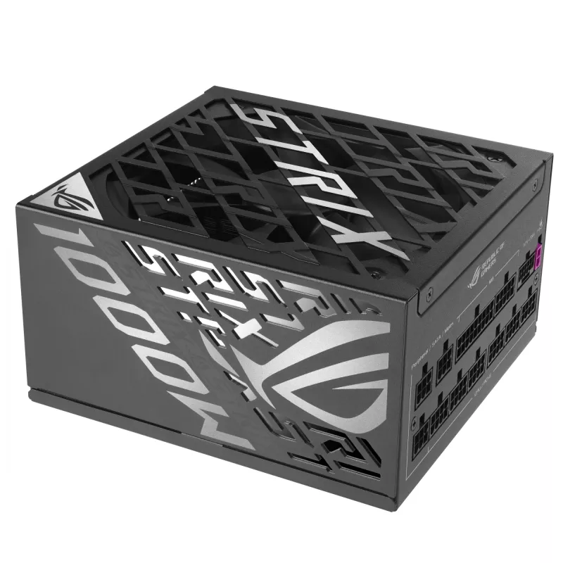 ASUS ROG STRIX-1000P-GAMING maitinimo blokas 1000 W 20+4 kontaktų ATX ATX juodos, sidabrinės spalvos