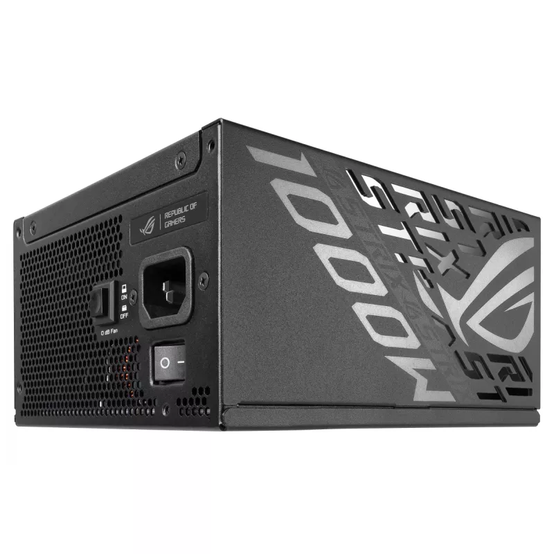 ASUS ROG STRIX-1000P-GAMING maitinimo blokas 1000 W 20+4 kontaktų ATX ATX juodos, sidabrinės spalvos