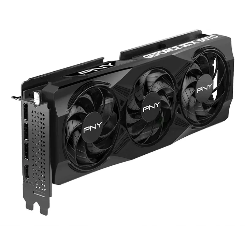 PNY GeForce RTX 5070 12GB Overclocked Triple Fan - 12GB GDDR7 - DisplayPort 2.1b / HDMI 2.1b