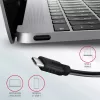 Axagon HMC-5G21 USB 10Gbps šakotuvas, 2x USB-A, 2x USB-C, HDMI 4k/30Hz, PD 60W, USB-C laidas