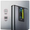 Axagon EEM2-SD2 USB-C 10Gbps - M.2 NVMe & SATA SSD Dėžutė Su Ekranu