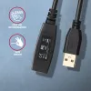 Axagon ADR-207 USB kartotuvo kabelis 7,5 m USB 2.0 juodas