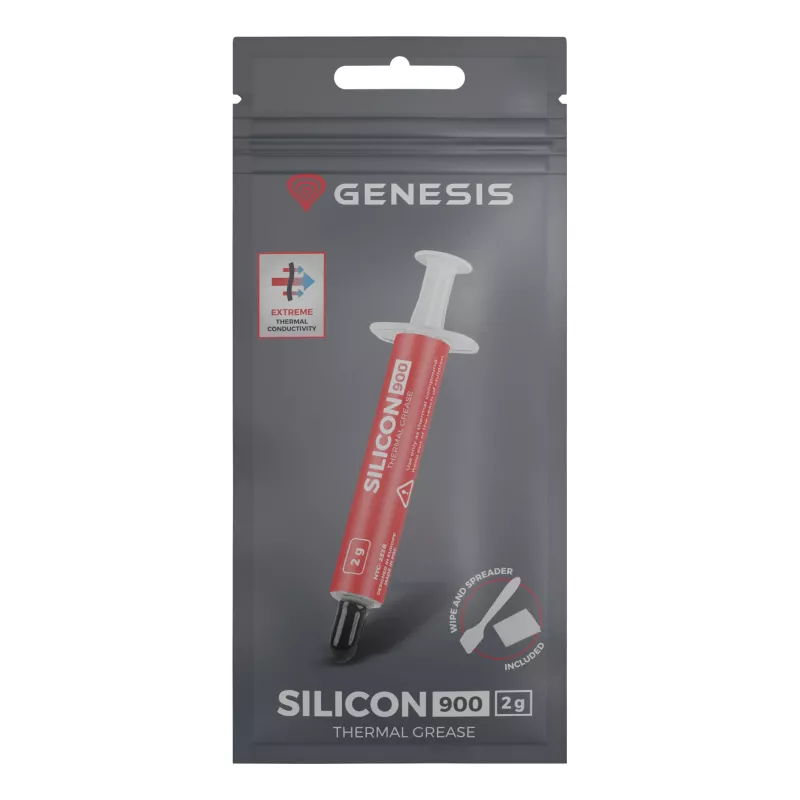 GENESIS Silicon 900 šilumą laidus mišinys Termopasta 12,8 W/m·K 2 g