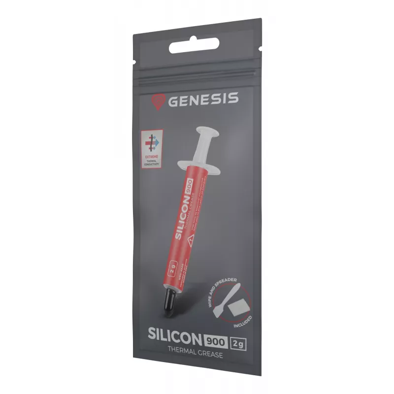 GENESIS Silicon 900 šilumą laidus mišinys Termopasta 12,8 W/m·K 2 g