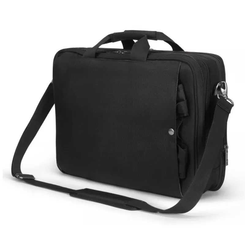 DICOTA Top Traveller Dual Five - 14-16 colių nešiojamojo kompiuterio dėklas - juodas / 900d perdirbtas PET poliesteris