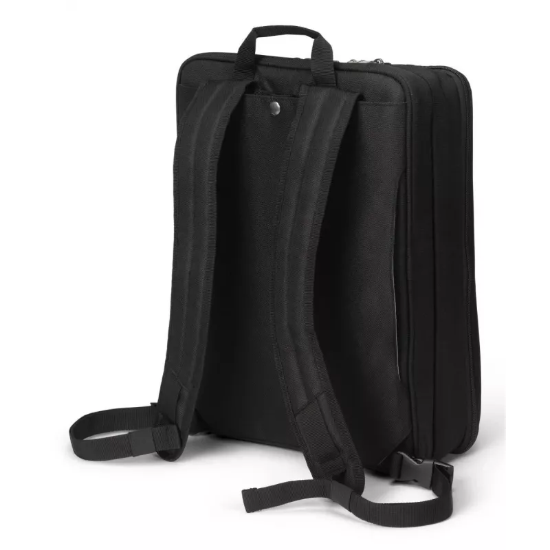DICOTA Top Traveller Dual Five - 14-16 colių nešiojamojo kompiuterio dėklas - juodas / 900d perdirbtas PET poliesteris