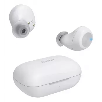 Hama Spirit Chop II ausinės True Wireless Stereo (TWS) į ausis įdedamos, sportui, Bluetooth, baltos