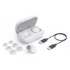 Hama Spirit Chop II ausinės True Wireless Stereo (TWS) į ausis įdedamos, sportui, Bluetooth, baltos