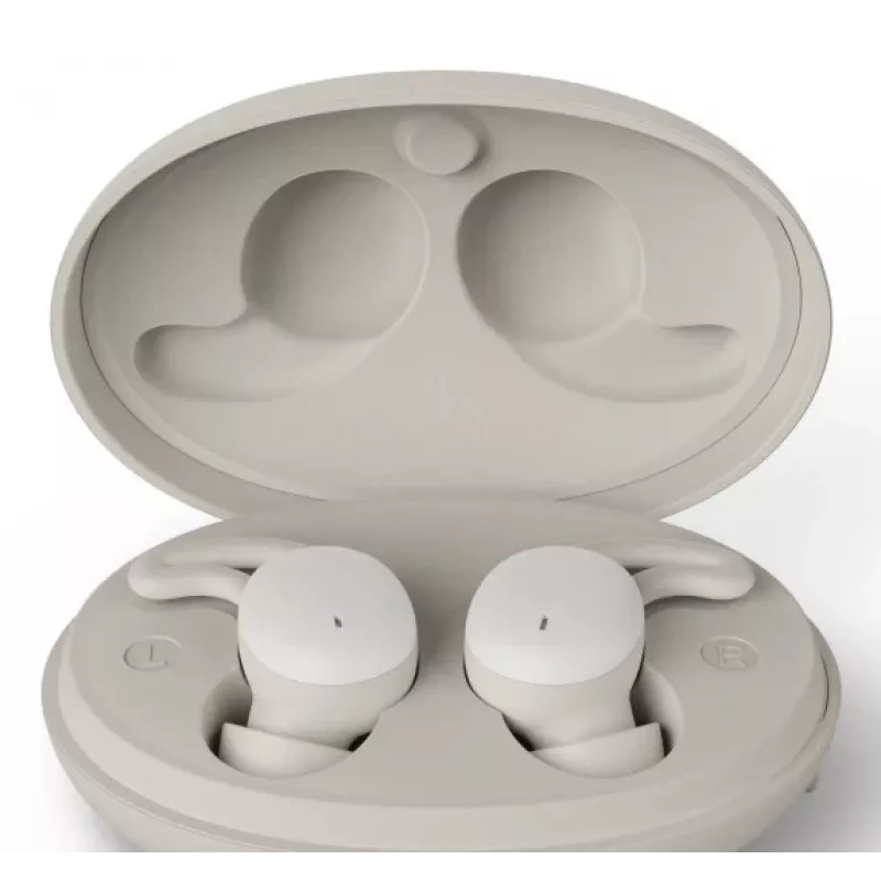 Hama Spirit Calm Ausinės True Wireless Stereo (TWS) Į ausis įdedamos Skambučiams / muzikai Bluetooth Smėlio, Baltos