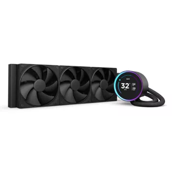 Viską viename skysčio aušintuvas NZXT Kraken Elite 360 12 cm Juodas