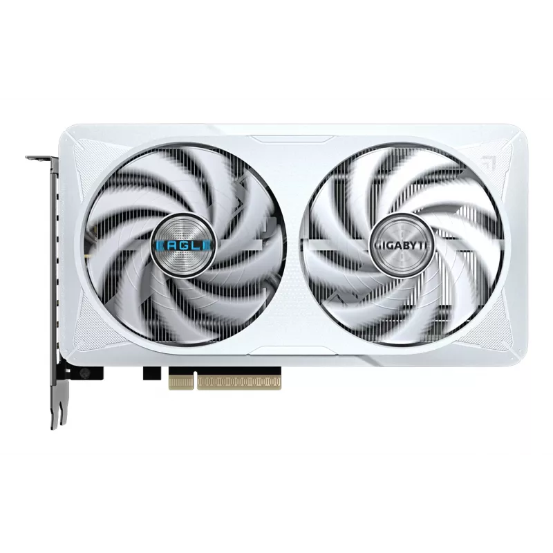 GIGABYTE GeForce RTX 5060 EAGLE OC ICE 8G vaizdo plokštė - 8GB GDDR7, 128bit, PCI-E 5.0, 2550 MHz branduolio dažnis, 3 x DisplayPort, 1 x HDMI, GV-N5060EAGLEOC ICE-8GD